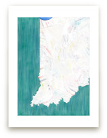 Indiana in Paint by Denise Wong