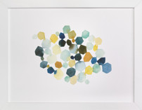 Hexagon Cluster II Fine Art Prints