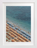 Positano Beach Aerial