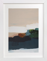 Abstract Beach Bonfire Fine Art Prints