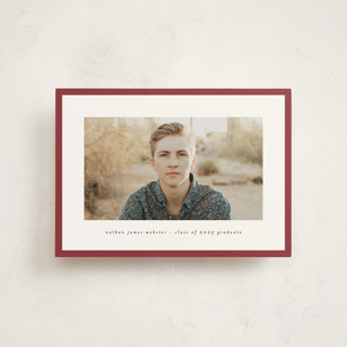 Wrapped Graduation Announcement Postcards