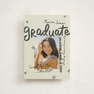 Marker Graduation Announcement Postcards