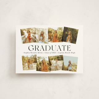 Snapshot Graduation Announcement Postcards