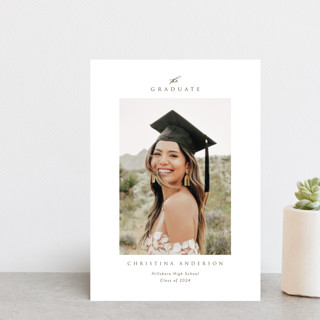 Achieved! Graduation Announcement Postcards