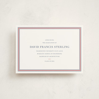 Scholarly Spirit Graduation Announcement Postcards