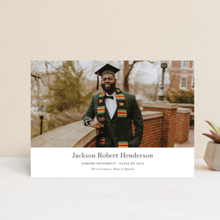 Tailored Graduation Announcement Postcards