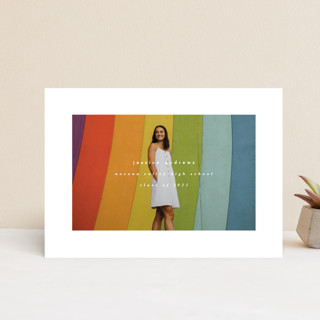 caption Graduation Announcement Postcards