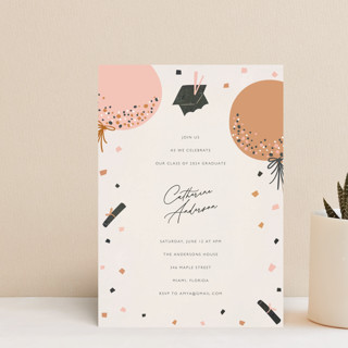 Party Time Graduation Party Invitation Postcards