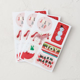 Modern Merry Gift Stickers