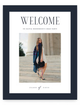 classic layout Graduation Welcome Signs