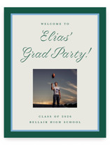 Duo Colors Graduation Welcome Signs