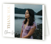 Pretty Party Foil-Pressed Graduation Thank You Cards