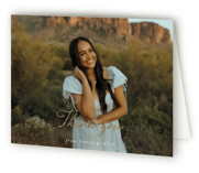 Grad Greetings Foil-Pressed Graduation Thank You Cards