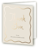 Magnolia Foil-Pressed Graduation Thank You Cards