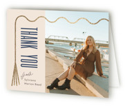 Deneb Foil-Pressed Graduation Thank You Cards