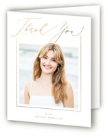 Carlisle Foil-Pressed Graduation Thank You Cards