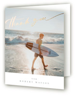 awesome future Foil-Pressed Graduation Thank You Cards