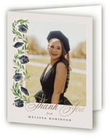 Foil-Pressed Graduation Thank You Cards