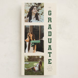 Varsity three Tall Graduation Announcements