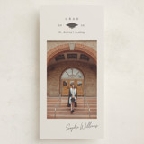 Modern Cap Tall Graduation Announcements