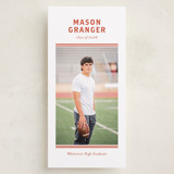 Varsity Stripes Tall Graduation Announcements