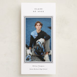 Elegant frame Tall Graduation Announcements