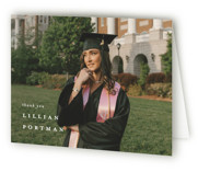 Along Side Graduation Thank You Cards