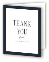 classic layout Graduation Thank You Cards