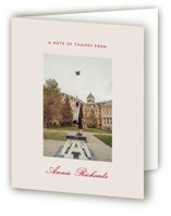 The Single Photo Graduation Thank You Cards