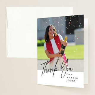 Written Out Graduation Thank You Cards
