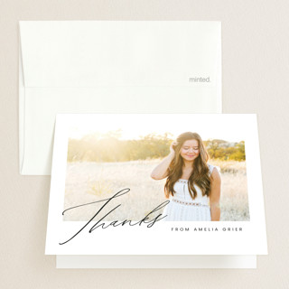 Signed Graduation Thank You Cards
