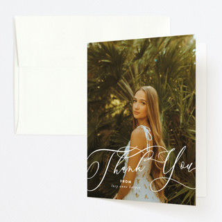 stated Graduation Thank You Cards