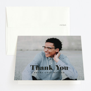 A Big Year Graduation Thank You Cards