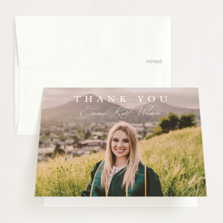 Proudly Announcing Graduation Thank You Cards