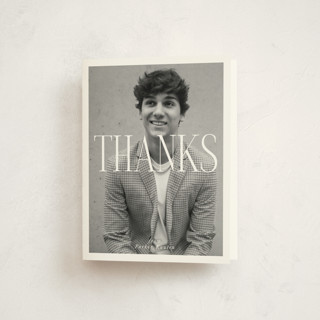 In the Center Graduation Thank You Cards