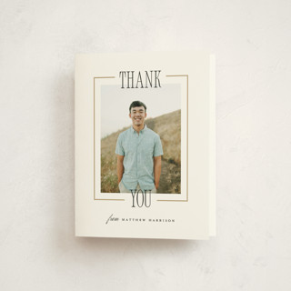 Posh Party Graduation Thank You Cards