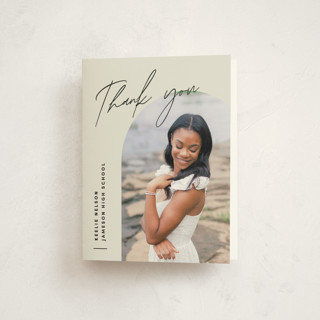 Arc Over Graduation Thank You Cards