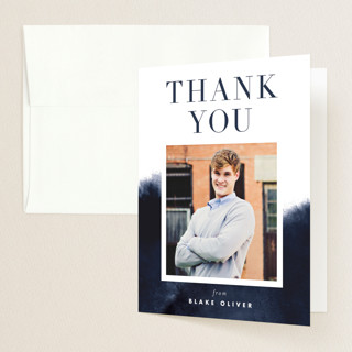 Bold Statement Graduation Thank You Cards