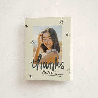 Marker Graduation Thank You Cards