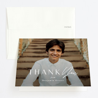 Intrepid Graduation Thank You Cards