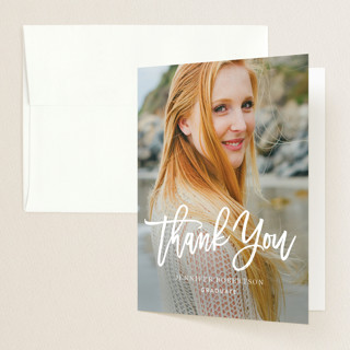 Statement Graduation Thank You Cards