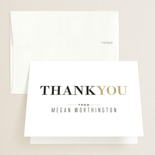 Modern snapshot Graduation Thank You Cards
