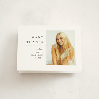 Divided Graduation Thank You Cards