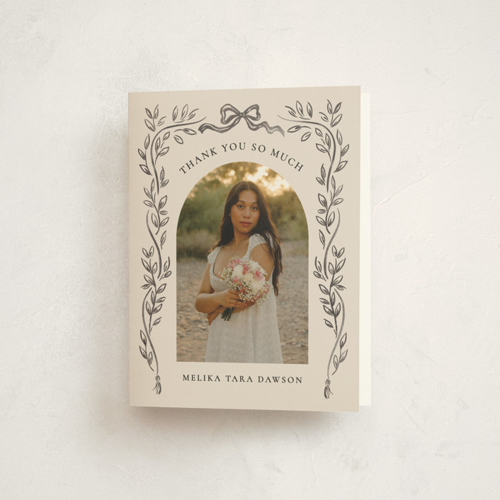 chic Graduation Thank You Cards by Petra Kern | Minted