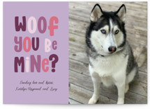 Woof you be mine? Grand Valentine's Day Cards