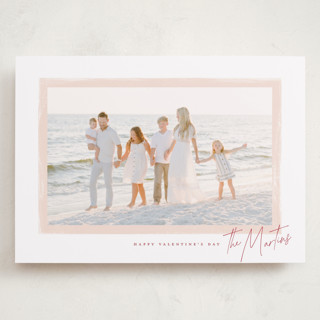 Watercolor Frame Grand Valentine's Day Cards