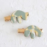 Abstract Tulip Hair Clip Set Hair Clip