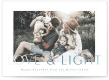 With Light Foil-Pressed Hanukkah Cards