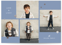 Stars Foil-Pressed Hanukkah Cards