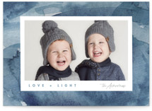 Watercolor Frame Hanukkah Cards